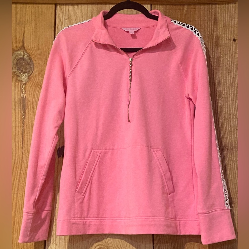 Lilly Pulitzer Skipper Solid Popover With Peekabo… - image 2